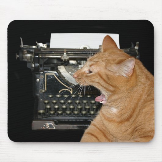 Tapis De Souris Auteur ennuyeux (Devant)