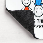 Tapis De Souris Autism Seeing The World From A (Coin)