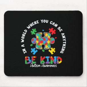 Tapis De Souris Autisme Aimer Accepter le soutien Autiste Autisme