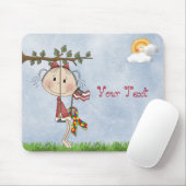 Tapis De Souris Autisme^ Ajouter Votre Texte Mousepad (Avec souris)