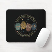 Tapis De Souris Autisme D'Empreinte Chaque Impression Raconte Une (Avec souris)