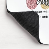 Tapis De Souris Autisme D'Empreinte Chaque Impression Raconte Une (Coin)