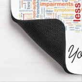 Tapis De Souris Autisme Mousepad (Coin)