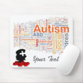 Tapis De Souris Autisme Mousepad (Avec souris)