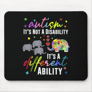 Tapis De Souris Autisme Pas Un Handicap C'est Une Capacité Différe