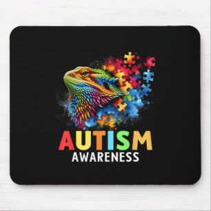 Tapis De Souris Autisme Porté Dragon Autistique Sensibilisation su