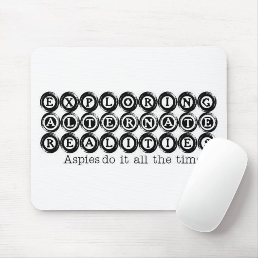 Tapis De Souris Autisme : Réalités alternatives les explorant (Avec souris)