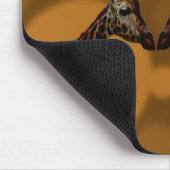 Tapis De Souris Auto-réflexion Giraffe, (Coin)