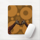 Tapis De Souris Auto-réflexion Giraffe, (Avec souris)