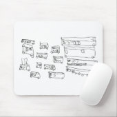 Tapis De Souris Autobus (Avec souris)