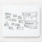 Tapis De Souris Autobus (Devant)