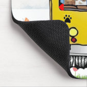 Tapis De Souris Autobus d'adoption pour Mousepad du chat et du (Coin)
