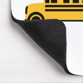 Tapis De Souris Autobus scolaire (Coin)