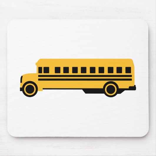 Tapis De Souris Autobus scolaire (Devant)