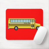 Tapis De Souris Autobus scolaire (Avec souris)
