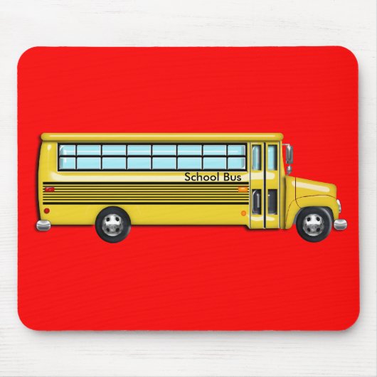 Tapis De Souris Autobus scolaire (Devant)