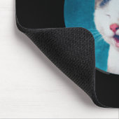Tapis De Souris Autocollant de chat (Coin)