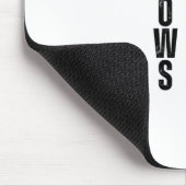 Tapis De Souris Autocollant Elbows Up (Coin)