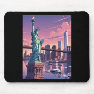 Tapis De Souris Autocollant New York