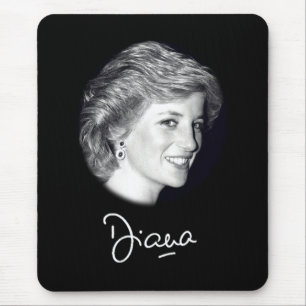 Tapis De Souris Autographe de la princesse Diana