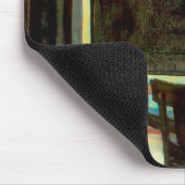 Tapis De Souris Automat par Edward Hopper (Coin)