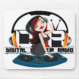 Tapis de souris automatique du jade DMR du DJ