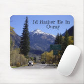 Tapis De Souris Automne à Ouray, Colorado City Limits (Avec souris)