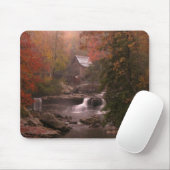 Tapis De Souris Automne dans les bois Mousepad (Avec souris)