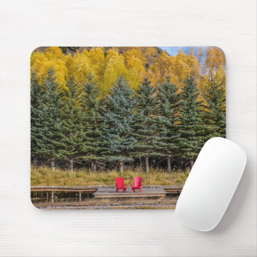Tapis De Souris Automne Enchantant (Avec souris)