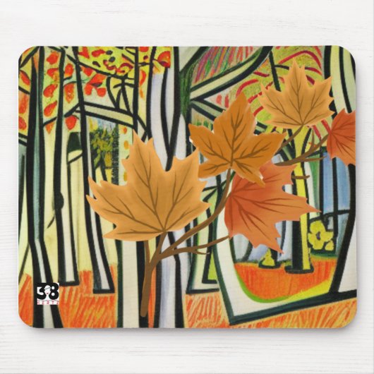 Tapis De Souris Automne Extraordinaire (Devant)