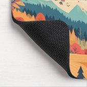 Tapis De Souris Automne/feuilles/colorées (Coin)