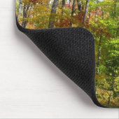 Tapis De Souris Automne Forêt II Automne Paysage Photographie (Coin)