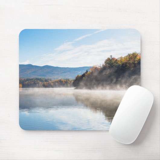 Tapis De Souris Automne Matin Vue Souris Pad (Avec souris)