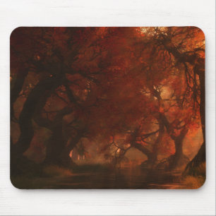 Tapis De Souris Automne Mousepad de crique d'auvent
