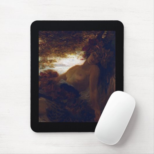 Tapis De Souris Automne Mousepad d'Herbert James Draper (Avec souris)