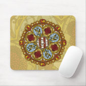 Tapis De Souris Automne Nouveau Mousepad (Avec souris)
