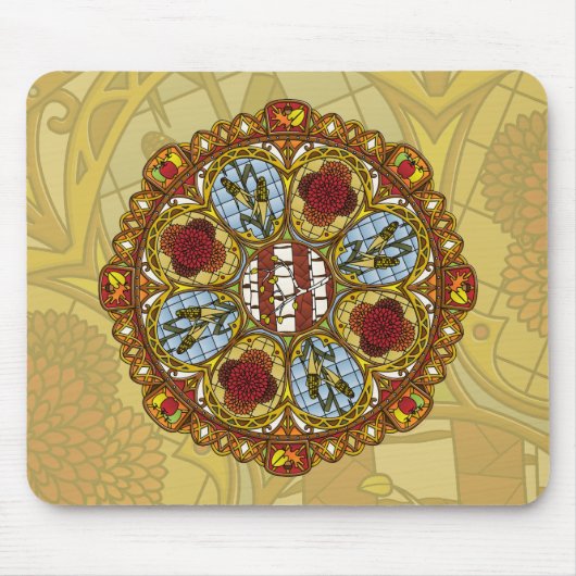 Tapis De Souris Automne Nouveau Mousepad (Devant)