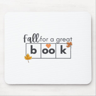 Tapis De Souris Automne Pour Un Grand Livre Lecture Interventionni