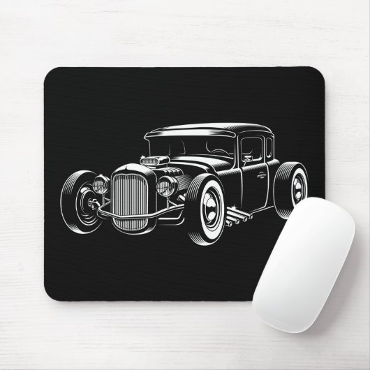Tapis De Souris Automobile classique (Avec souris)