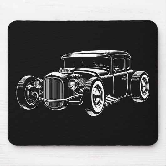 Tapis De Souris Automobile classique (Devant)