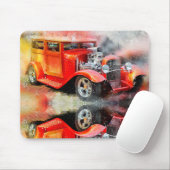Tapis De Souris Automobile vintage (Avec souris)