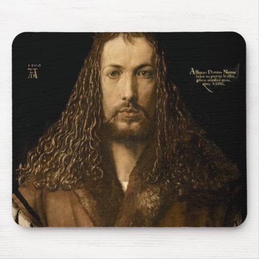 Tapis De Souris Autoportrait à l'âge de vingt-huit, 1500 (Devant)