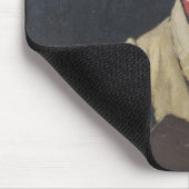 Tapis De Souris Autoportrait, se reposant à côté d'un chevalet, (Coin)