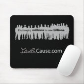 Tapis De Souris Autorisation de l'obscurité MousePad de logo (Avec souris)