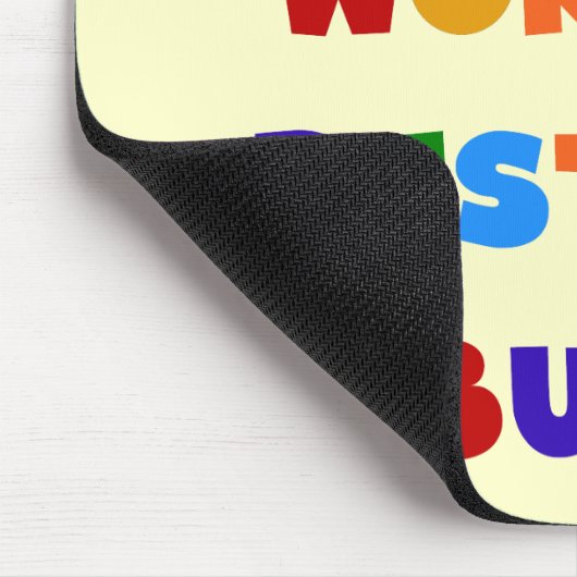 Tapis De Souris Autrement connu comme cadeaux de Meilleur-est Abue (Coin)