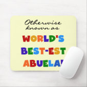 Tapis De Souris Autrement connu comme cadeaux de Meilleur-est Abue (Avec souris)