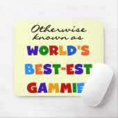 Tapis De Souris Autrement connu comme T-shirts de Meilleur-est (Avec souris)