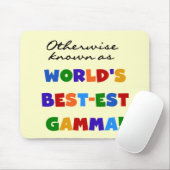 Tapis De Souris Autrement connu en tant que cadeaux du gamma (Avec souris)