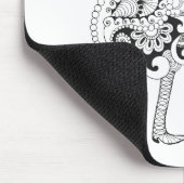 Tapis De Souris Autruche inspirée (Coin)