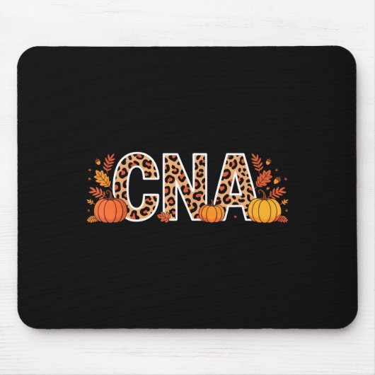 Tapis De Souris Autumn Cna Fall Certified Nursing Istant  (Devant)